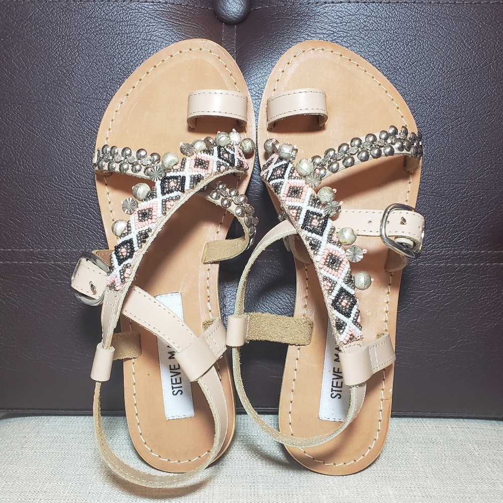 Steve Madden- Rowen Beaded Sandal 